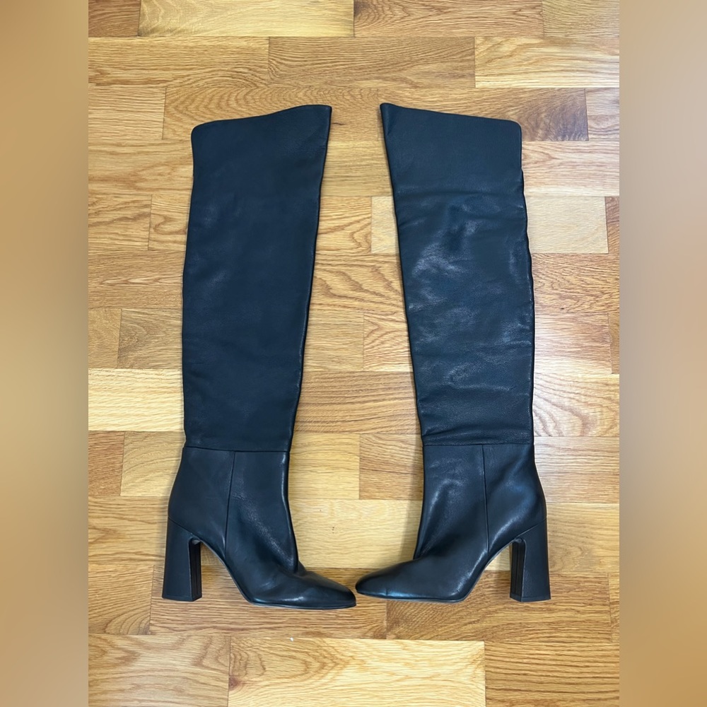 What For leather boots french